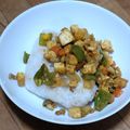 ケンチャナヨ～'s cooksnap of when they made 野菜たっぷり♡肉なし厚揚げドライカレー♡.
