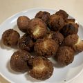 papikun's cooksnap of when they made まるで笑ってる！？中国式ドーナツ開口笑！.
