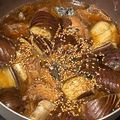 haruru2011's cooksnap of when they made さばみそ缶茄子.