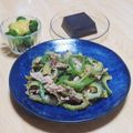 まる゜'s cooksnap of when they made 夏！豚こま切れ肉·なす·ゴーヤの味噌炒め.