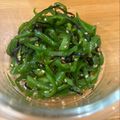 りさぴょん♩。○'s cooksnap of when they made レンジでチン！ピーマンの塩昆布和え～☻.
