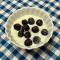 にきけん's cooksnap of when they made フローズンブルーベリーヨーグルト.