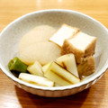 かなりんココりん's cooksnap of when they made 焼き葱が香ばしい大根と絹揚げの煮物.