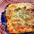 たえ's cooksnap of when they made 食パンで作るキッシュ 風キャセロール.