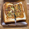 moco's cooksnap of when they made とろ～り♡中華風くりぬきトースト.