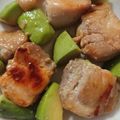 みき☆ハチ's cooksnap of when they made 簡単☆鶏もも肉とアボカドの白だし炒め☆.
