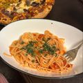 クックUER57F☆'s cooksnap of when they made フライパンでシーフードとトマトのパスタ.