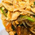 ノエル・ギャラガー's cooksnap of when they made とろとろ肉みそ卵のもやし炒め定食🍚.