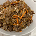 ♡me_mama♡'s cooksnap of when they made 牛肉とごぼうと人参のしぐれ煮。お弁当にも.