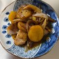 Marmo's cooksnap of when they made 鶏モモの甘辛炒め.