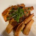 けちのしん's cooksnap of when they made 鶏肉とエリンギのわさびバター醤油炒め.