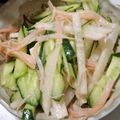 ヨシヨッシー's cooksnap of when they made 大根とカニカマの中華サラダ.