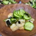 ととろ＆めい's cooksnap of when they made うちのきゅうりの酢の物　お麩入りなんです.