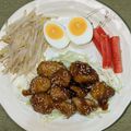 yama_miu's cooksnap of when they made ☺ささみの照り焼き☺お弁当にも♥.