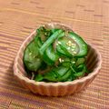 島子☆'s cooksnap of when they made 簡単！きゅうりとみょうが、大葉の浅漬け.