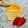 悠愛らぶ☆'s cooksnap of when they made ＊しゅわっと濃厚♪スフレチーズケーキ＊.