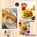 runa10's cooksnap of when they made かぼちゃの種の取り方巻いてあるラップで.