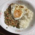ももぴー！'s cooksnap of when they made 乾燥バジルで作るガパオライス.
