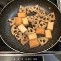 四児のハハ's cooksnap of when they made 厚揚げとレンコンの甘辛煮　韓国風.