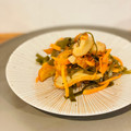 西＊絵子's cooksnap of when they made 切り昆布とさつま揚げのサッと煮.