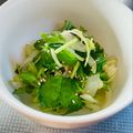 azbjbn's cooksnap of when they made 玉ねぎ三つ葉のナムル.
