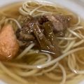 ﾌﾞﾚﾝﾀﾞ's cooksnap of when they made 炙り軟骨ソーキそば.