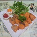 みかかめ's cooksnap of when they made おつまみ・お弁当に♡ひとくち秋鮭ザンギ.