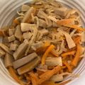 きゃろぽて's cooksnap of when they made 作り置き♡高野豆腐と切り干し大根の煮物.