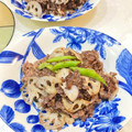 〜みみ〜's cooksnap of when they made ご飯が進む♪【牛肉と蓮根の甘辛炒め】.