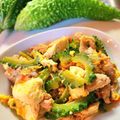 クックNPFZEZ☆'s cooksnap of when they made 焼き豆腐のしみしみゴーヤチャンプル.