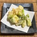 コムギ大好き's cooksnap of when they made ホクホク！「空豆と鶏ササミかき揚げ」.