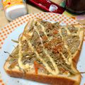 うたかた。's cooksnap of when they made 朝食＆ランチに♪ごぼうサラダ★トースト！.