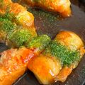 みきんどる's cooksnap of when they made 10分で完成！照り焼き味♪お餅の豚肉巻き.