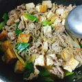 nyabu204's cooksnap of when they made ★お肉が美味しい♡すき焼き風 肉豆腐.