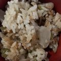 もものすけのまま's cooksnap of when they made カブとキノコの梅風味炊き込みご飯.