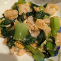 わたろうみ's cooksnap of when they made むきえびと小松菜のオイスターマヨ炒め.