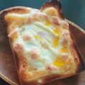 ミロにゃん's cooksnap of when they made 簡単朝ごはん☆失敗しないエッグトースト★.