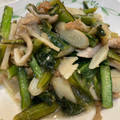 花とお菓子's cooksnap of when they made 梅干しだけで簡単！鶏ごぼうの梅炒める.