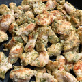 ちず子's cooksnap of when they made お弁当に◎鶏ささみ肉の青のり焼き.