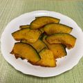 ビートルズ食堂's cooksnap of when they made 息子大好き♡南瓜のペペロン焼き.