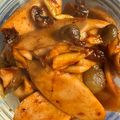 9ma9ma's cooksnap of when they made 魚肉ソーセージでおかず☆ケチャップ炒め.