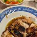 やっちゃん's cooksnap of when they made 鶏胸肉の揚げ焼き油淋鶏.