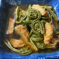 Maminee's cooksnap of when they made コゴメと油揚げの煮びたし.