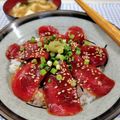 在宅勤務のおじさん's cooksnap of when they made 秒速で完食！極旨まぐろ漬け丼（まぐろ丼）.