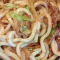 ちぇりー193's cooksnap of when they made ♪簡単！亀山みそ焼きうどん♪.