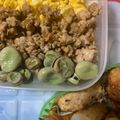 アトムガール's cooksnap of when they made 鶏そぼろ（鶏そぼろ丼・そぼろ弁当）.