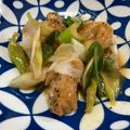 ⁂こまち⁂'s cooksnap of when they made とり肉のねぎポン酢炒め.