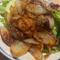 温泉好きなカピバラ's cooksnap of when they made 玉ねぎたっぷりヤンニョムポーク。#時短.