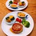 うす味さん's cooksnap of when they made つくれぽ2千♪豆腐と豚挽き肉のハンバーグ.
