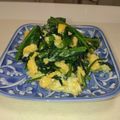 クックZD0Y8X☆'s cooksnap of when they made ほうれん草とふわふわ卵のバター炒め♪.